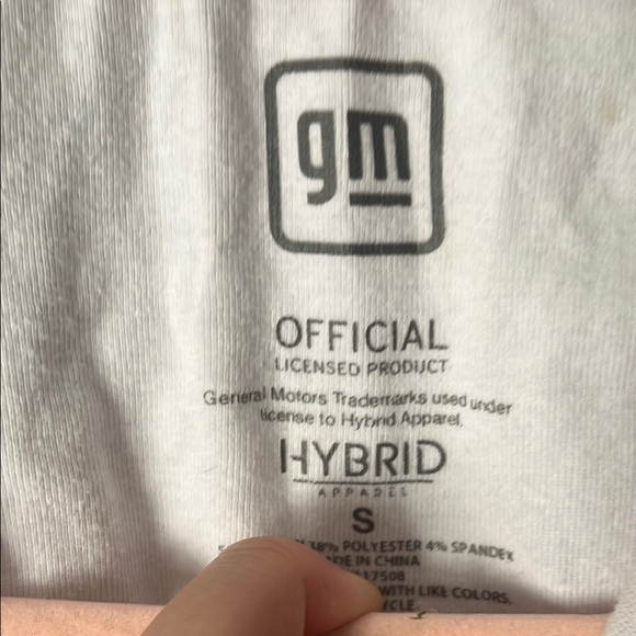 Kids White Corvette Tank Top - Picture 3 of 4